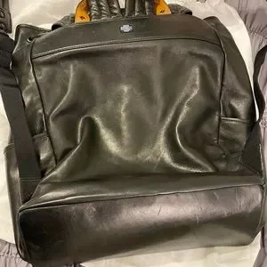 MCM | Bags | Mcm Authentic Backpack Blackbrown Lambs Leather  display picture 3